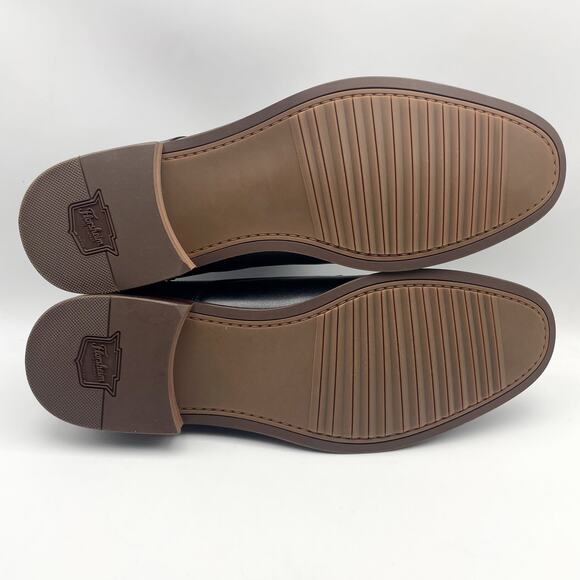 Florsheim Mens Rucci Cap Toe Oxford Dress Shoe US 14 Wide Black Leather NIB - Picture 11 of 12